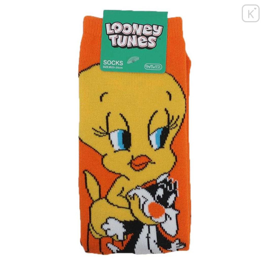 Japan Looney Tunes Crew Socks - Tweety & Sylvester - 2