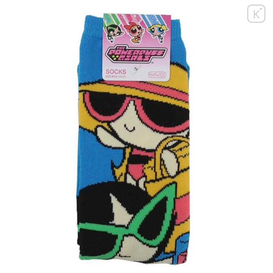 Japan The Powerpuff Girls Crew Socks - Blue - 2