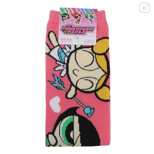 Japan The Powerpuff Girls Crew Socks - Pink - 2