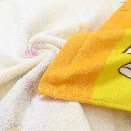 Japan Disney Face Towel - Pooh & Piglet / Reading - 2