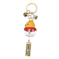 Japan Disney Store Wind Chime Key Chain With Bell - Pooh - 3