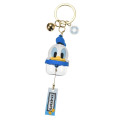 Japan Disney Store Wind Chime Key Chain With Bell - Donald Duck - 1