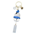 Japan Disney Store Wind Chime Key Chain With Bell - Donald Duck - 4