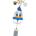 Japan Disney Store Wind Chime Key Chain With Bell - Donald Duck - 5