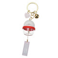 Japan Disney Store Wind Chime Key Chain With Bell - Baymax - 4