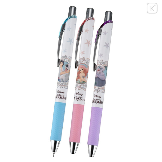 Japan Disney Store EnerGel Gel Pen 3pcs Set - Ariel / The Little Mermaid 35th Anniversary - 2