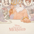 Japan Disney Bath Towel - Ariel : The Little Mermaid 35th Anniversary - 4