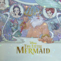 Japan Disney Store 2 Pockets A4 Hologram Clear File Holder - Ariel : The Little Mermaid 35th Anniversary - 6