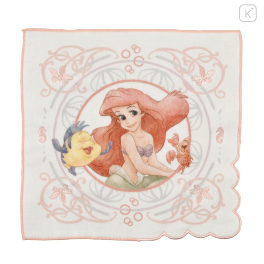 Japan Disney Store Mini Towel Handkerchief - Ariel / The Little Mermaid 35th Anniversary - 1