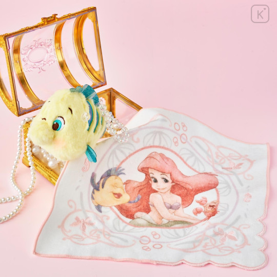 Japan Disney Store Mini Towel Handkerchief - Ariel / The Little Mermaid 35th Anniversary - 7