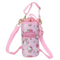 Japan Sanrio Plastic Bottle Holder - Hello Kitty / Heart Carabiner - 1