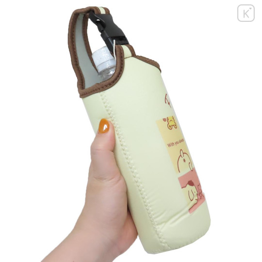 Japan Sanrio Plastic Bottle Holder - Pompompurin - 2