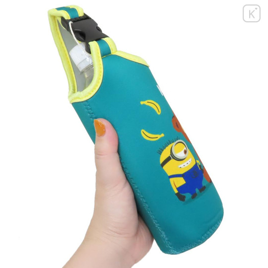 Japan Minions Plastic Bottle Holder - Banana Green - 2