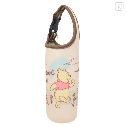 Japan Disney Plastic Bottle Holder - Pooh - 1