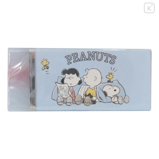 Japan Peanuts Snoopy Face Eraser - Snoopy & Kids - 1