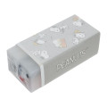 Japan Peanuts Snoopy Face Eraser - Grey - 2