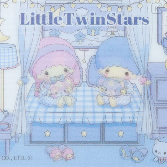 Japan Sanrio Lenticular Sticker - Little Twin Stars 1 : Magical Department Store - 2