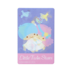 Japan Sanrio Lenticular Sticker - Little Twin Stars 2 / Magical Department Store