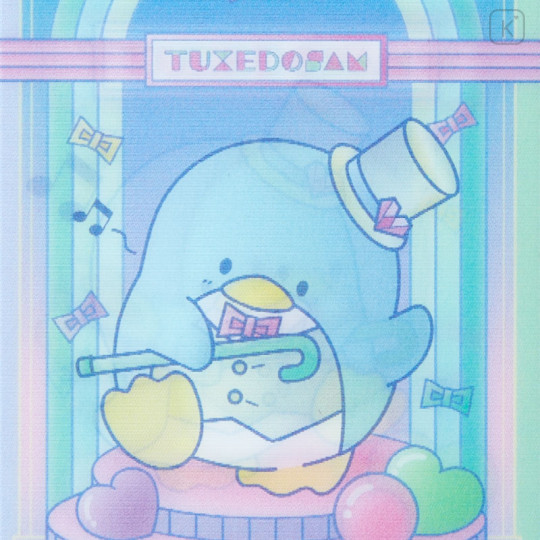 Japan Sanrio Lenticular Sticker - Tuxedosam / Magical Department Store - 2