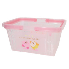 Japan Kirby Basket - Kirby & Waddle Dee / Pink High Five