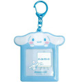 Japan Sanrio Name Tag Keychain - Cinnamoroll / Square - 1