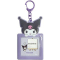Japan Sanrio Name Tag Keychain - Kuromi : Square | Kawaii