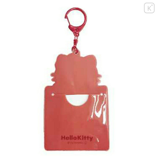 Japan Sanrio Name Tag Keychain - Hello Kitty : Square - 2