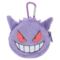 Japan Pokemon Plush Mini Pouch with Carabiner - Gengar