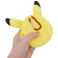 Japan Pokemon Plush Mini Pouch with Carabiner - Pikachu - 2