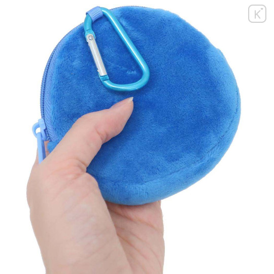 Japan Pokemon Plush Mini Pouch with Carabiner - Piplup - 2