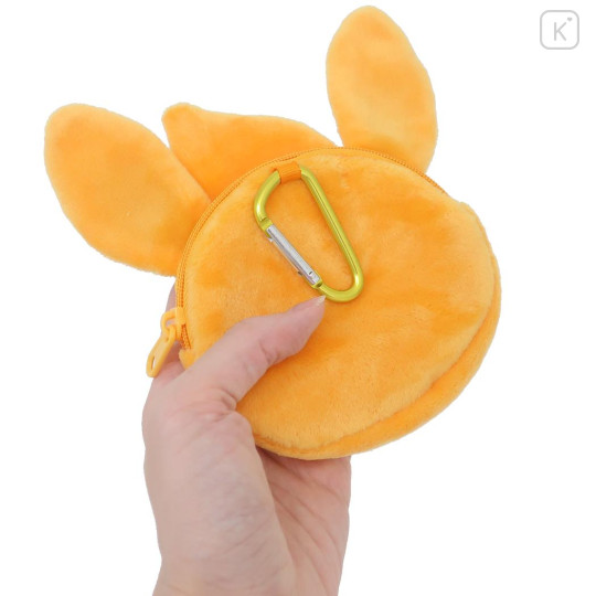 Japan Pokemon Plush Mini Pouch with Carabiner - Pawmi - 2