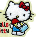 Japan Sanrio Fluffy Embroidery Sticker Patch - Hello Kitty & Hello Mimmy - 3