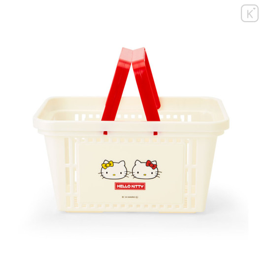 Japan Sanrio Basket - Hello Kitty & Hello Mimmy - 2