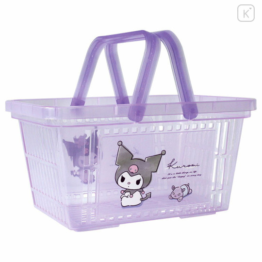 Japan Sanrio Basket - Kuromi & Baku - 1