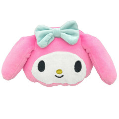 Japan Sanrio Fluffy Mini Pouch - My Melody / Face