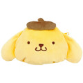 Japan Sanrio Fluffy Mini Pouch - Pompompurin / Face - 1