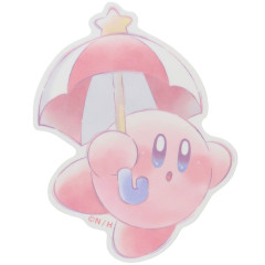 Japan Kirby Vinyl Sticker - Flying Umbrella