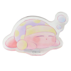 Japan Kirby Acrylic Clip - Kirby of the Stars / Sleepy