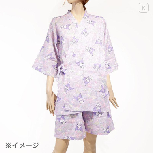 Japan Sanrio Jinbei (L-LL) - Kuromi - 5