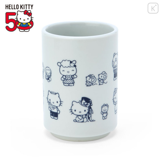 Japan Sanrio Tea Cup - Hello Kitty 50th Anniversary - 1