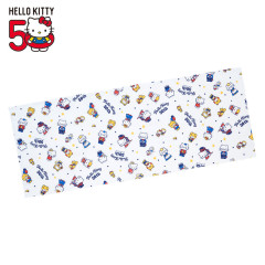 Japan Sanrio Tenugui Towel - Hello Kitty 50th Anniversary