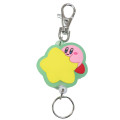 Japan Kirby Rubber Reel Key Chain - Star - 1