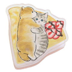 Japan Mofusand Acrylic Clip - Cat / Crepe