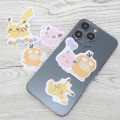 Japan Pokemon Vinyl Deco Sticker Set - Pikachu & Psyduck & Jigglypuff - 2