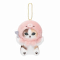 Japan Mofusand Mascot Holder - Cat / Calico Cat Octopus Nyan Pink - 1