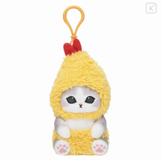 Japan Mofusand Mascot Holder - Cat / Fried Shrimp - 1