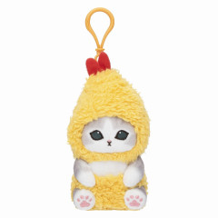 Japan Mofusand Mascot Holder - Cat / Fried Shrimp