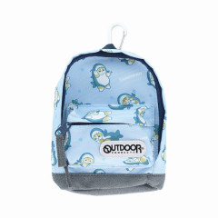 Japan Mofusand Outdoor Backpack Bag Pen Case - Cat / Shark Nyan Blue