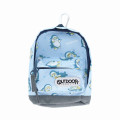 Japan Mofusand Outdoor Backpack Bag Pen Case - Cat / Shark Nyan Blue - 1