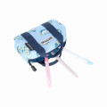 Japan Mofusand Outdoor Boston Bag Pen Case - Cat / Shark Nyan Blue - 6